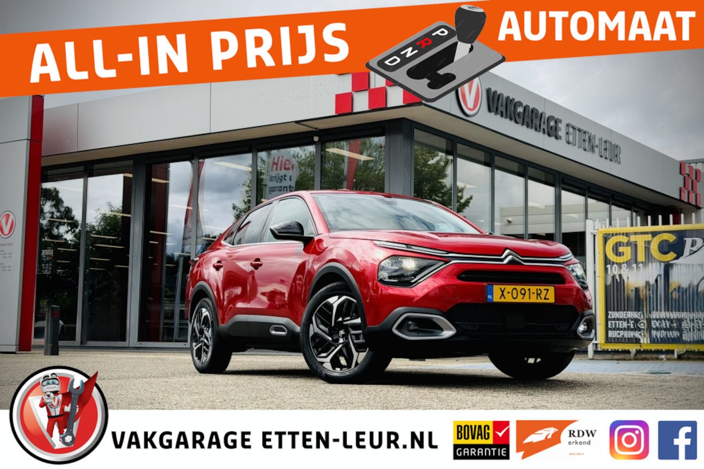 Citroën C4 X - 1.2 130PK Shine | HUD | CAMERA | ADAPTIEVE CRUISE | DODE HOEK - AutoWereld.nl