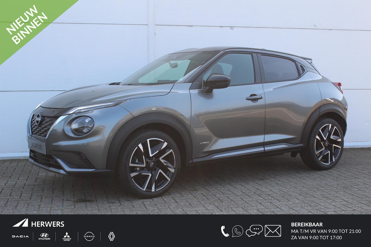 Nissan Juke - 1.6 Hybrid N-Design / ** € 4.500 voorraadvoordeel **/ Nieuw uit voorraad leverbaar / - AutoWereld.nl