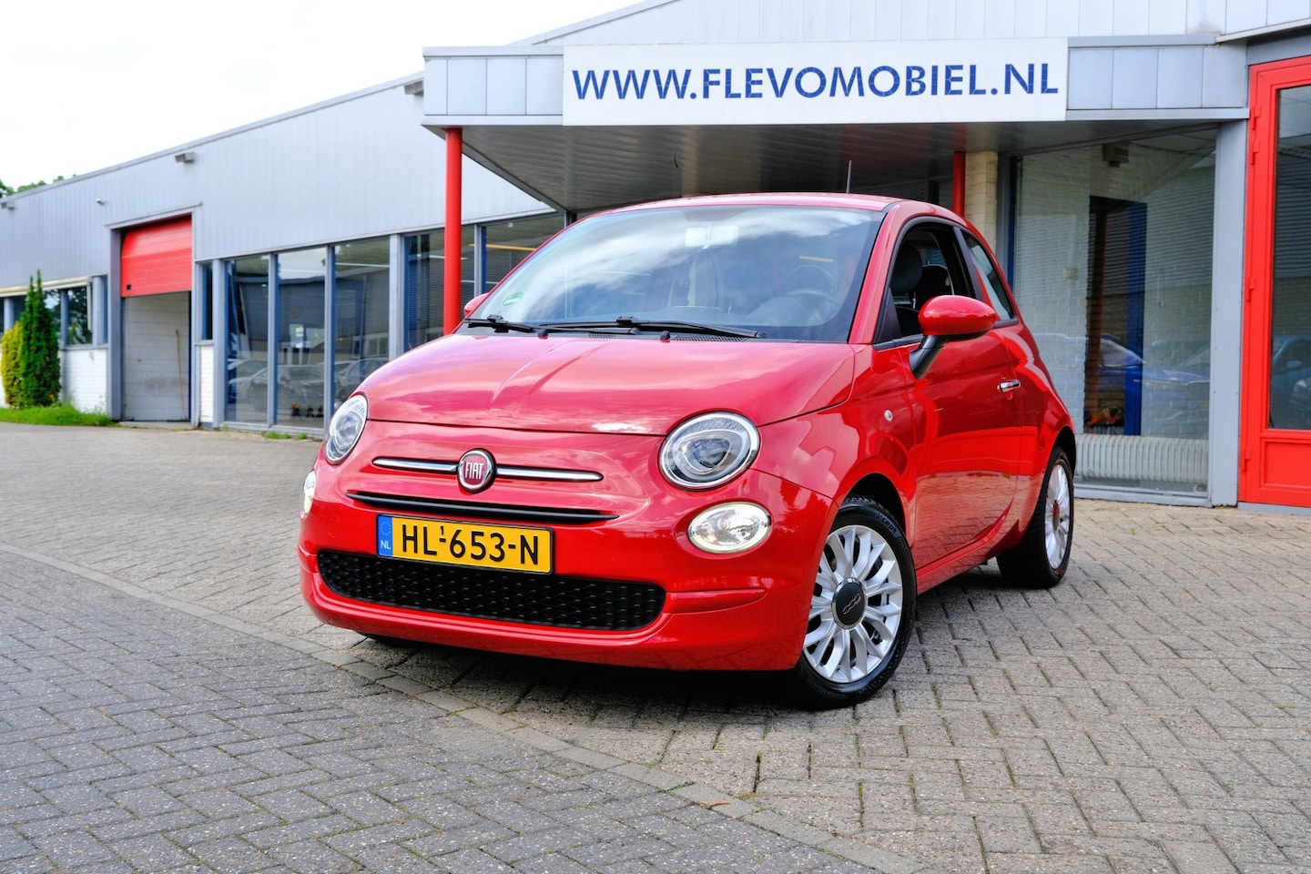 Fiat 500 - 0.9 TwinAir Turbo Popstar Aut. Airco|LMV|DAB - AutoWereld.nl
