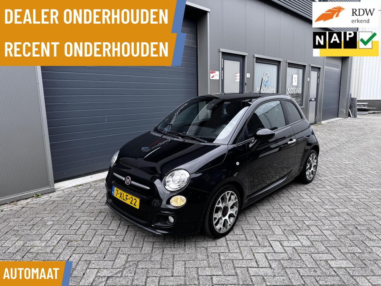 Fiat 500 - 0.9 TwinAir Turbo 500S|Automaat|Airco|Dealer Ond. - AutoWereld.nl