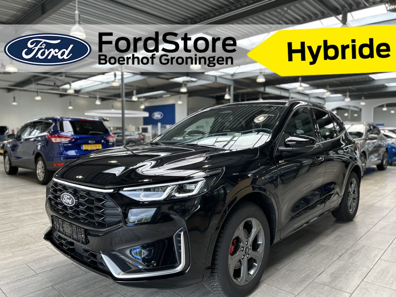 Ford Kuga - 2.5 PHEV 243 pk ST-Line X I AGR stoelen I Adapt Cruise I Winter Pack | B&O | 360° Camera | - AutoWereld.nl