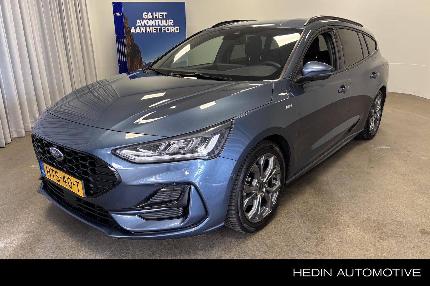 Ford Focus Wagon - 1.0 EcoBoost Hybrid ST Line | BLIS | Stoel / Stuur & Voorruitverwarming | Achteruitrij Cam - AutoWereld.nl