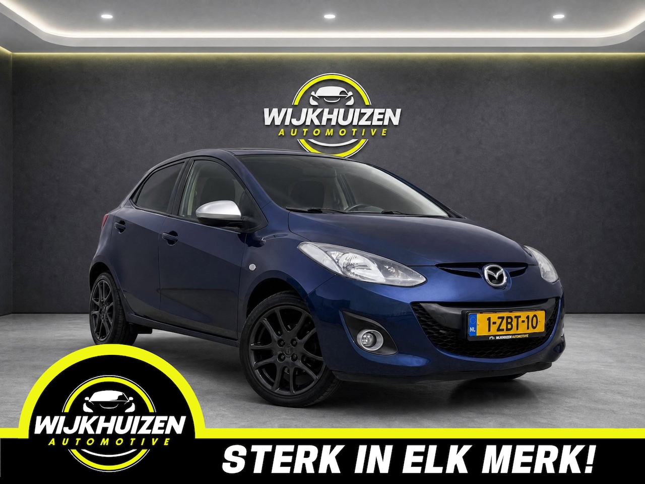 Mazda 2 - 1.3 Silver Edition met Airco !!! Navigatie !!! Dealer Onderhouden !!! - AutoWereld.nl