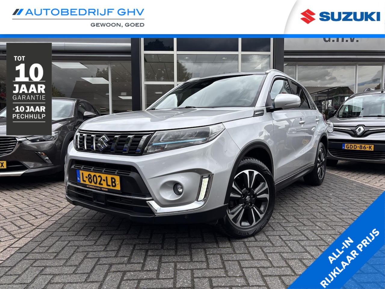 Suzuki Vitara - 1.4 Boosterjet 129pk Smart Hybrid Style | Trekhaak | All season banden | - AutoWereld.nl