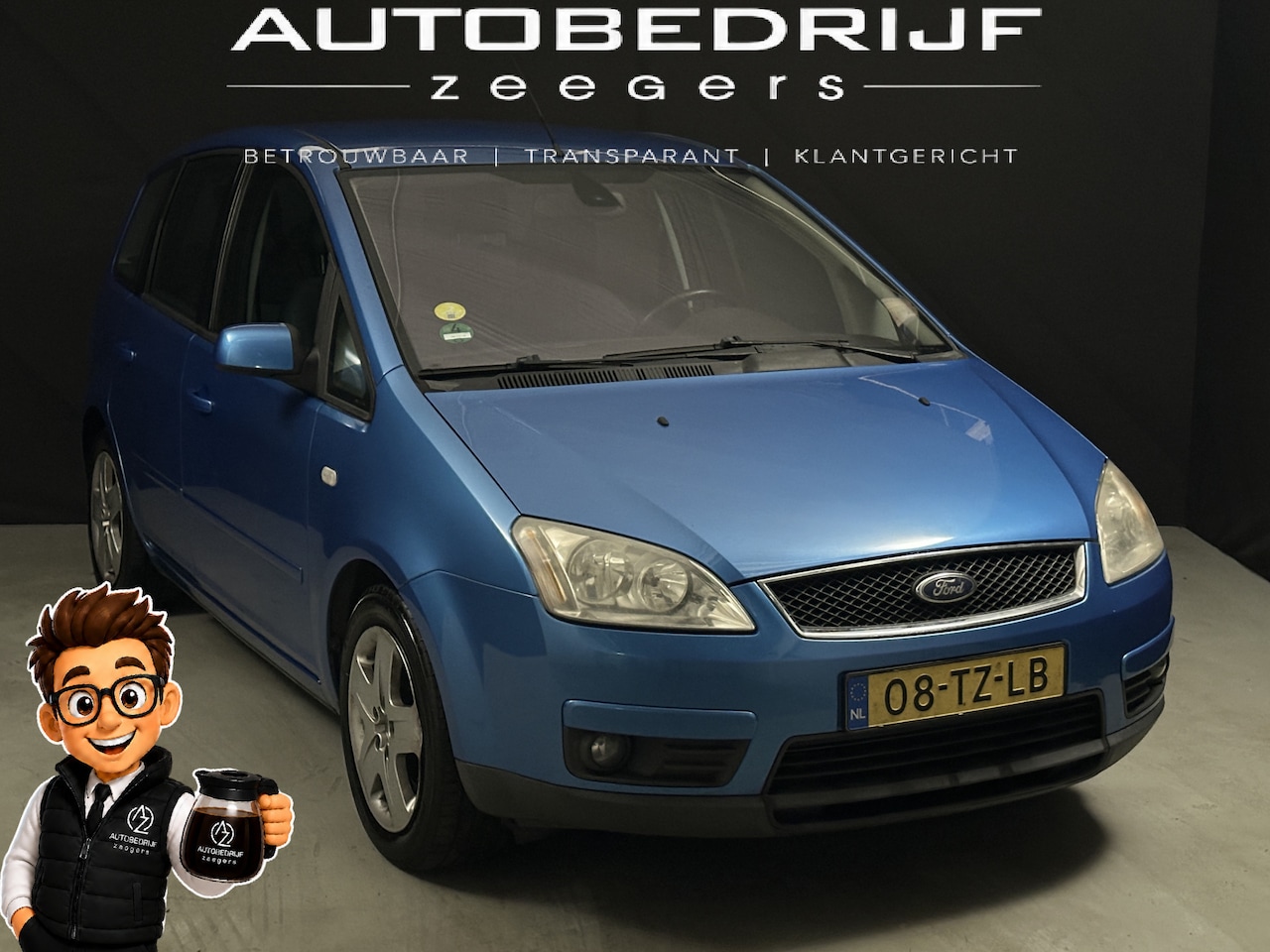 Ford Focus C-Max - 1.8-16V Futura *AC*Lage Km stand*NAP* - AutoWereld.nl