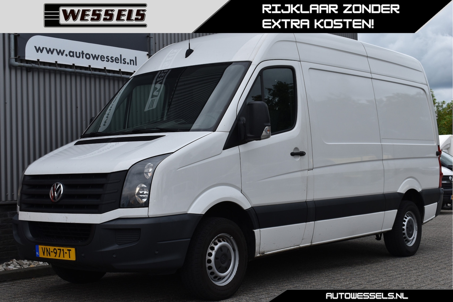 Volkswagen Crafter - 35 2.0 TDI L2H2 Cruise, 3 zits, Airco, Bluetooth - AutoWereld.nl
