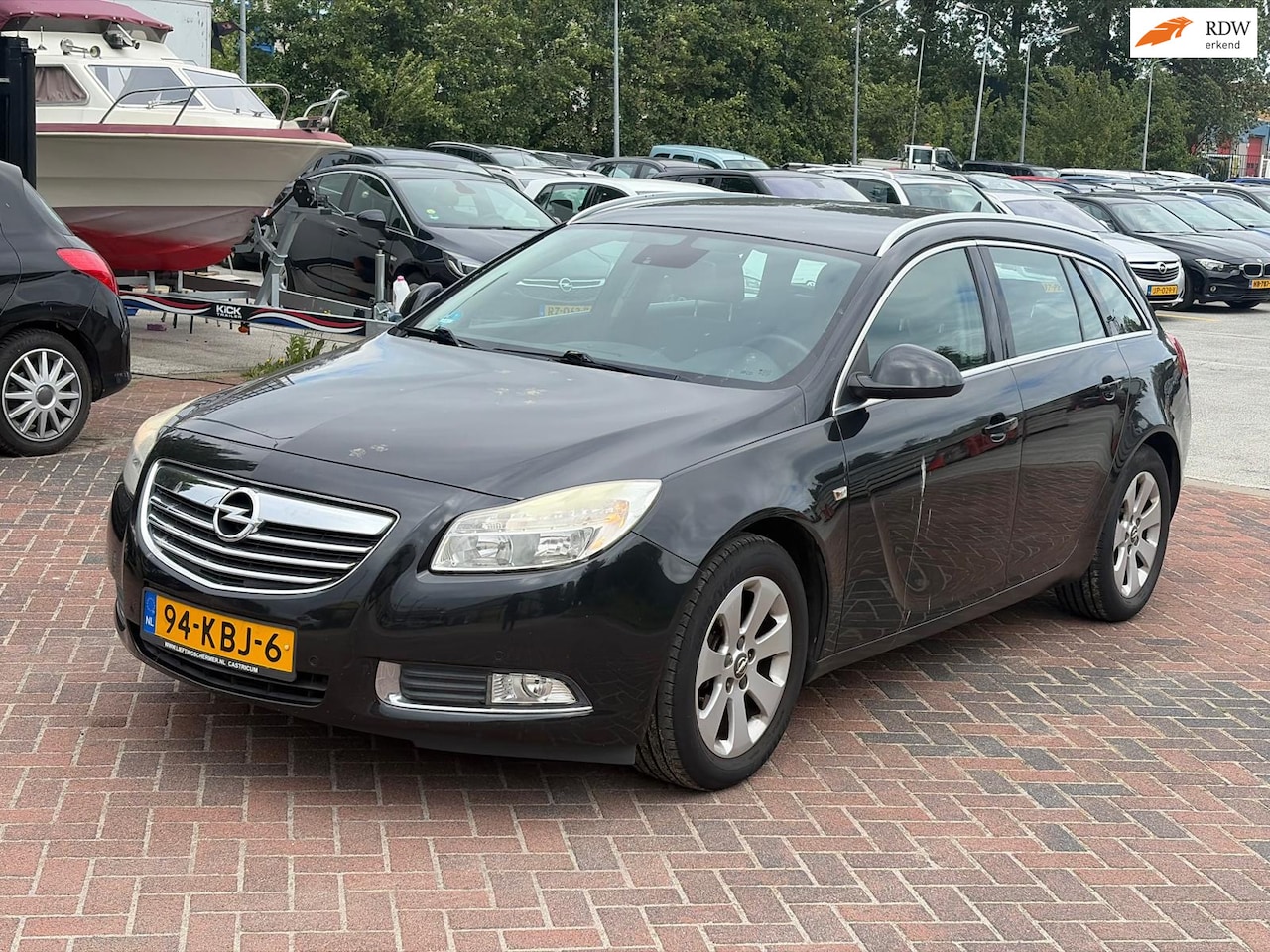 Opel Insignia Sports Tourer - 1.8 Edition Airco! Zwart! 205DKM NAP! - AutoWereld.nl