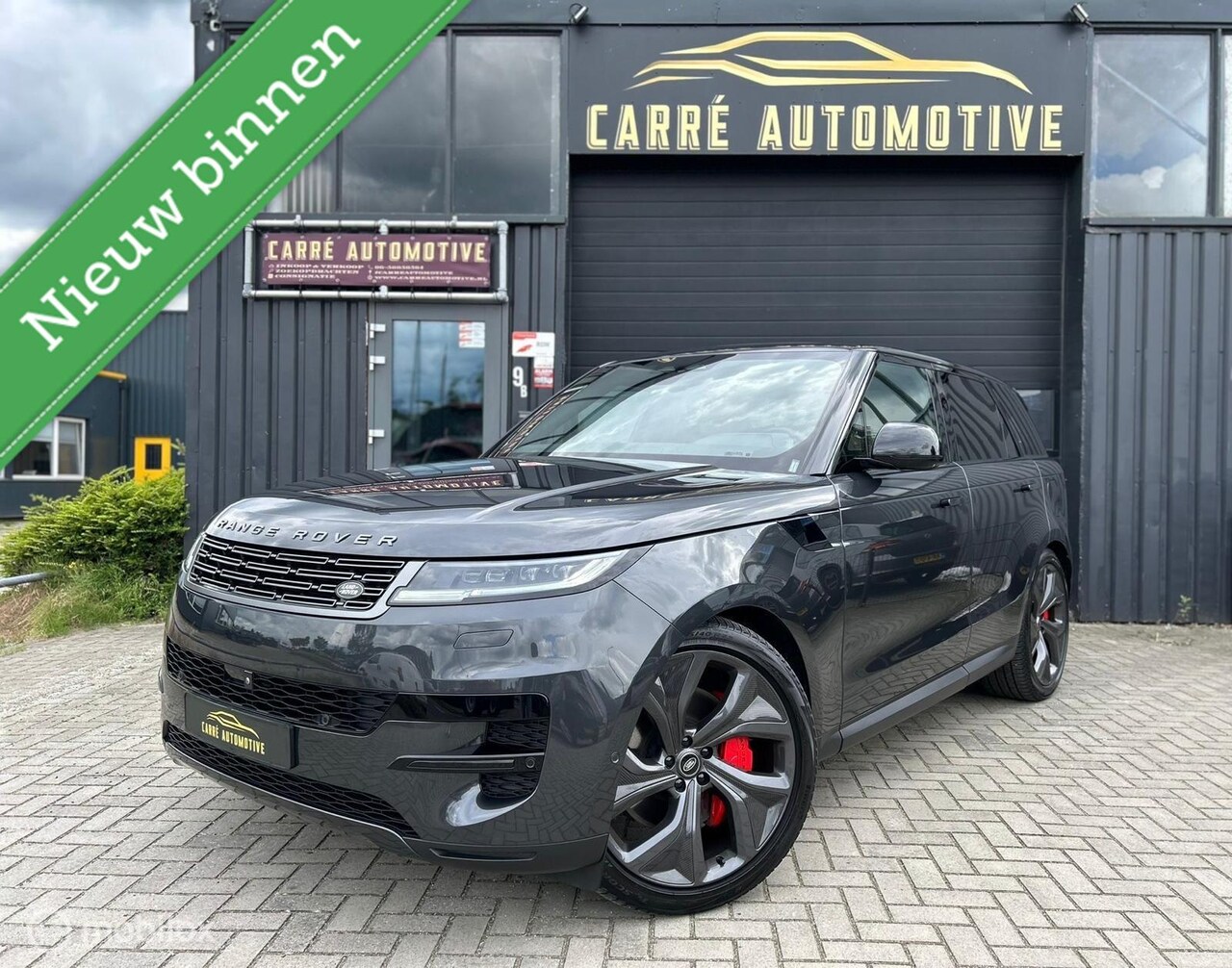 Land Rover Range Rover Sport - 3.0 P460e Dynamic SE PHEV| 23” Carbon velgen | Trekhaak | Black Pack - AutoWereld.nl