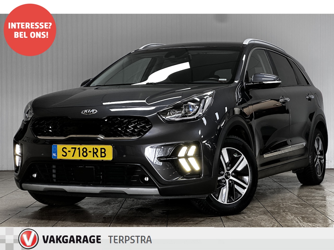 Kia Niro - 1.6 GDi PHEV DynamicPlusLine/ Automaat!/ Trekhaak/ Stoel+Stuurverw./ 17''LMV/ Dodehoekdet! - AutoWereld.nl