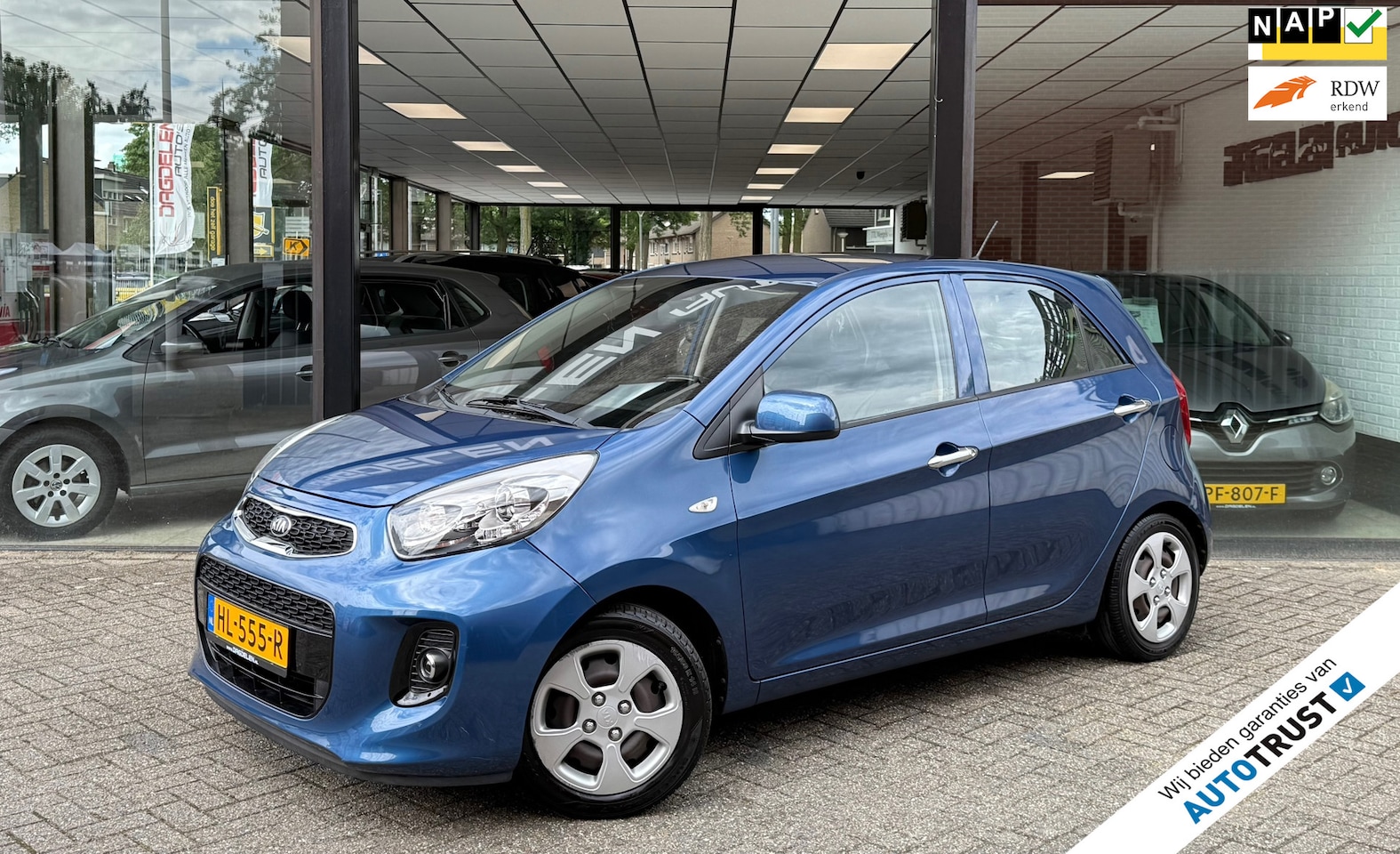 Kia Picanto - 1.0 CVVT 1e EIG | CLIMATE | LED | CRUISE | NAP - AutoWereld.nl