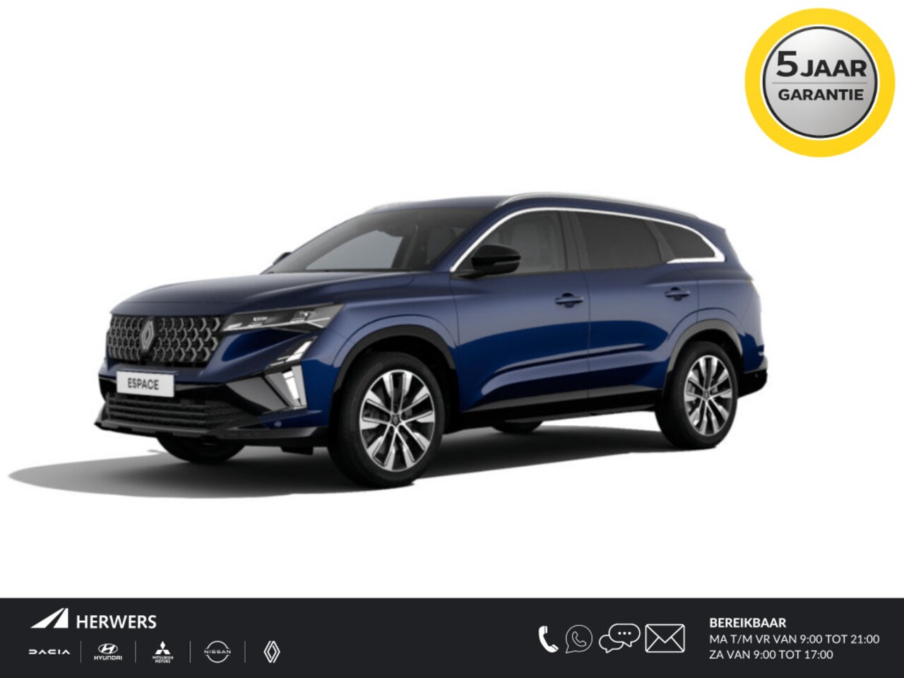 Renault Espace - E-Tech full hybrid 200 techno 7p. E-Tech full hybrid 200 techno 7p. - AutoWereld.nl