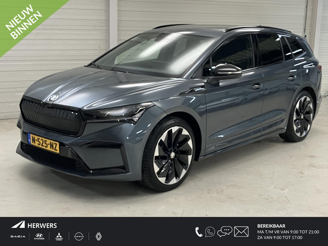 Skoda Enyaq iV - 60 Sportline / SOH 94,48% / WLTP 384 km - AutoWereld.nl