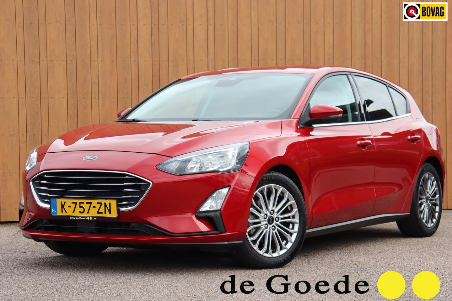 Ford Focus - 1.0 EcoBoost Hybrid Titanium X Business org.NL camera winterpack ACC Carplay - AutoWereld.nl