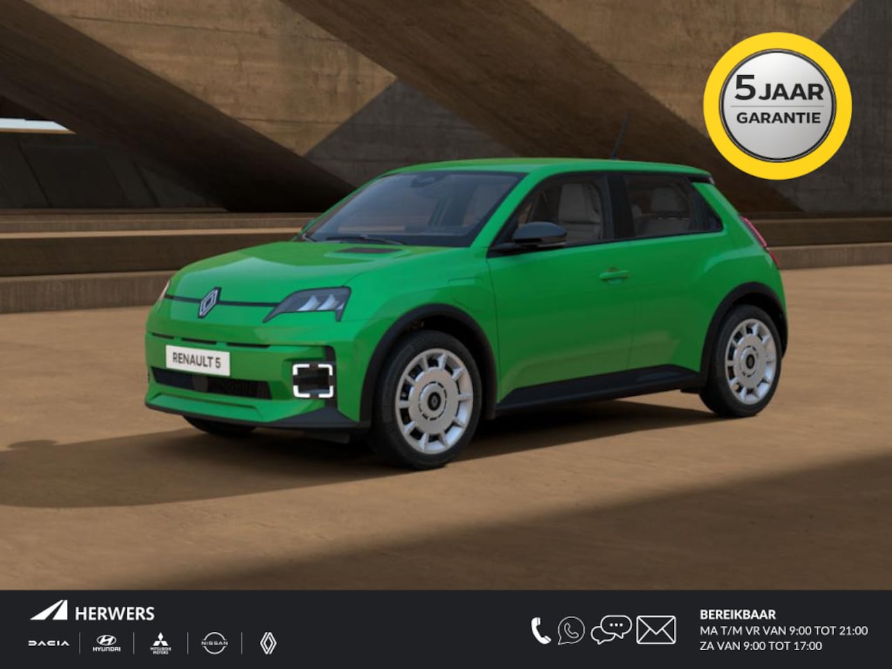 Renault 5 - urban range FIVE 40 kWh / Nieuw te bestellen - AutoWereld.nl