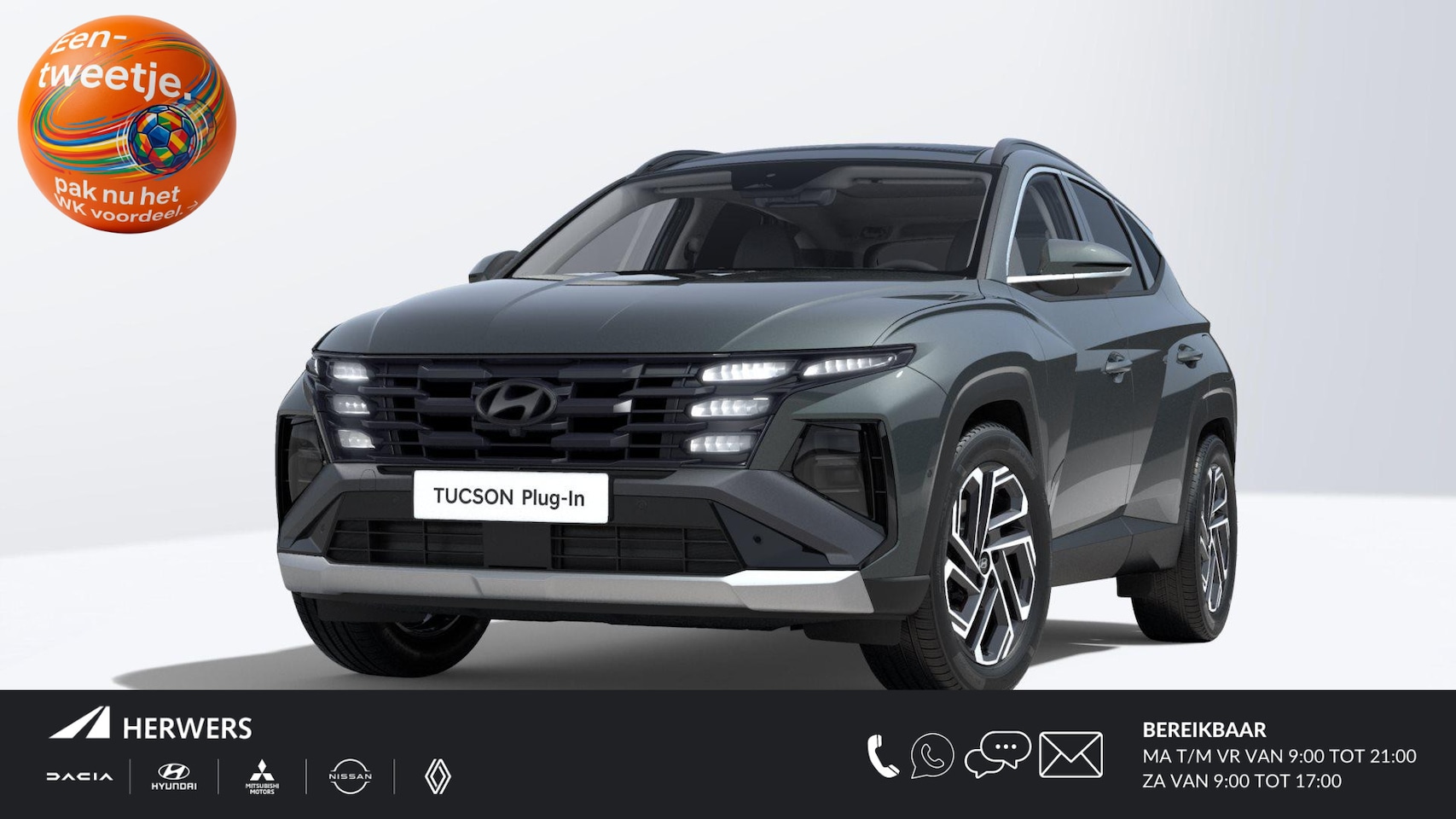 Hyundai Tucson - 1.6 T-GDI PHEV Premium Sky / €6.000,- Voordeel / Modeljaar 2026 / Direct beschikbaar / Rij - AutoWereld.nl