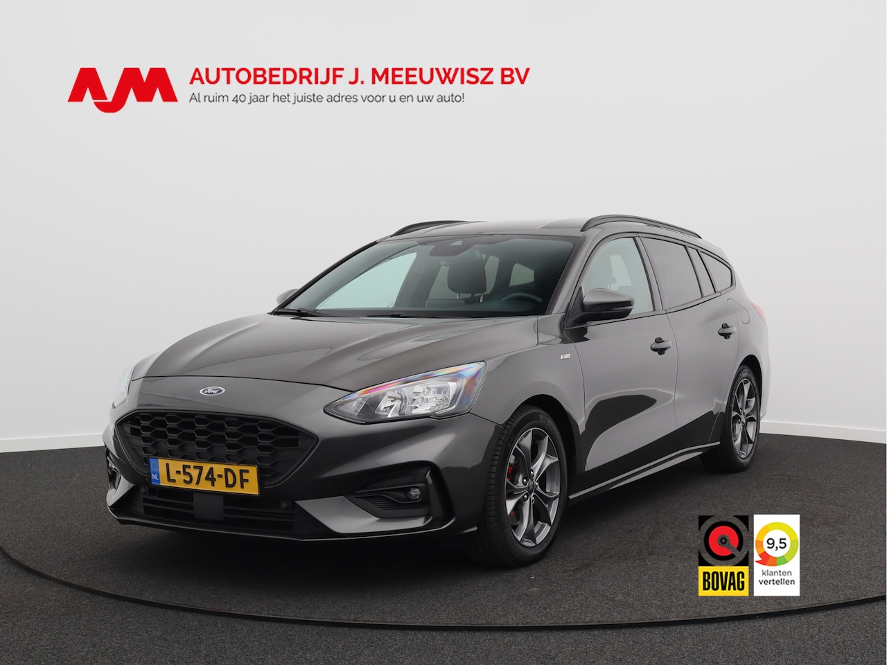 Ford Focus Wagon - 1.0 EcoBoost Hybrid ST Line X Business/ lage km/ zeer mooi! - AutoWereld.nl