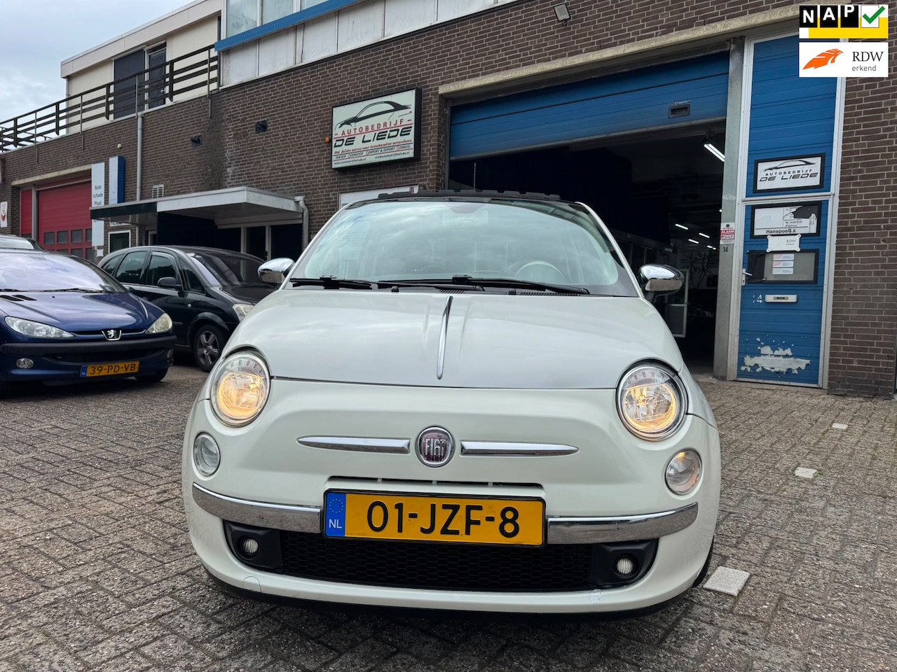 Fiat 500 - 1.2 Lounge AUTOMAAT PANO LEER - AutoWereld.nl