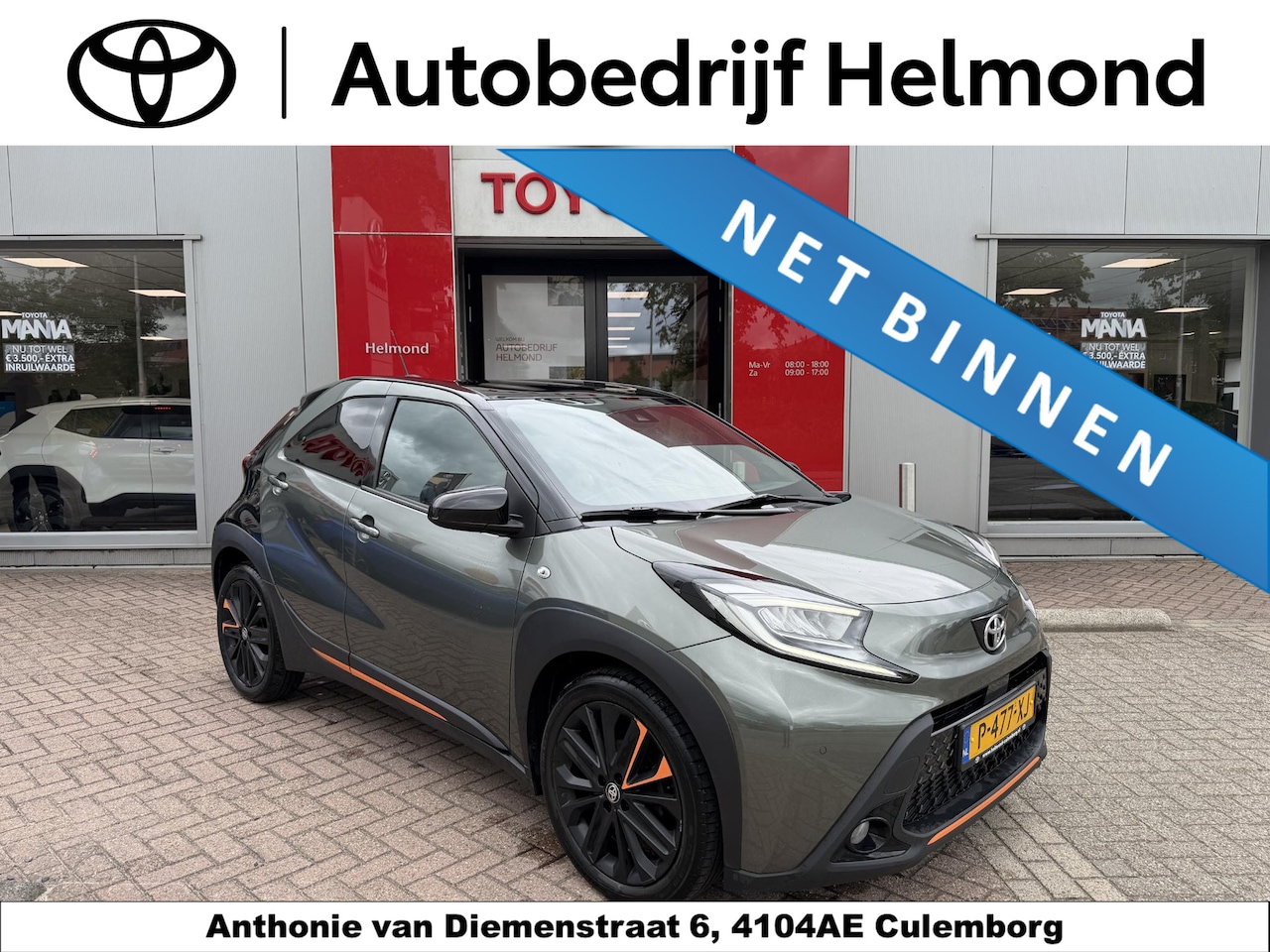 Toyota Aygo X - 1.0 VVT-i MT Limited 1.0 VVT-i MT Limited - AutoWereld.nl