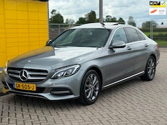 Mercedes-Benz C-klasse - 180 Ambition Bj 2015 Xenon Schuifdak Navi Half leer PDC