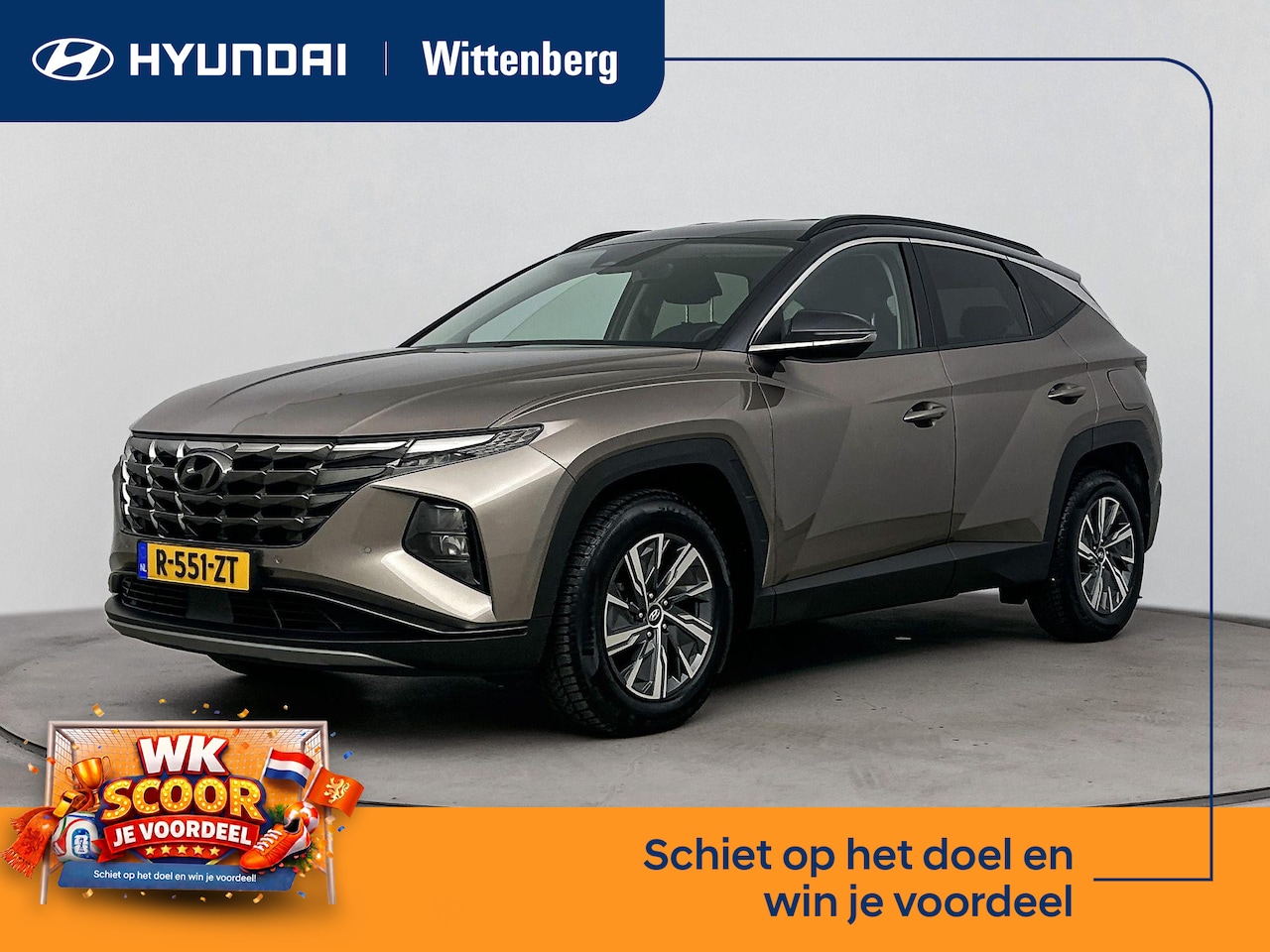 Hyundai Tucson - 1.6 T-GDI HEV Comfort Smart | Lage km-stand! | Stoel + stuurverwarming | El. bed. achterkl - AutoWereld.nl
