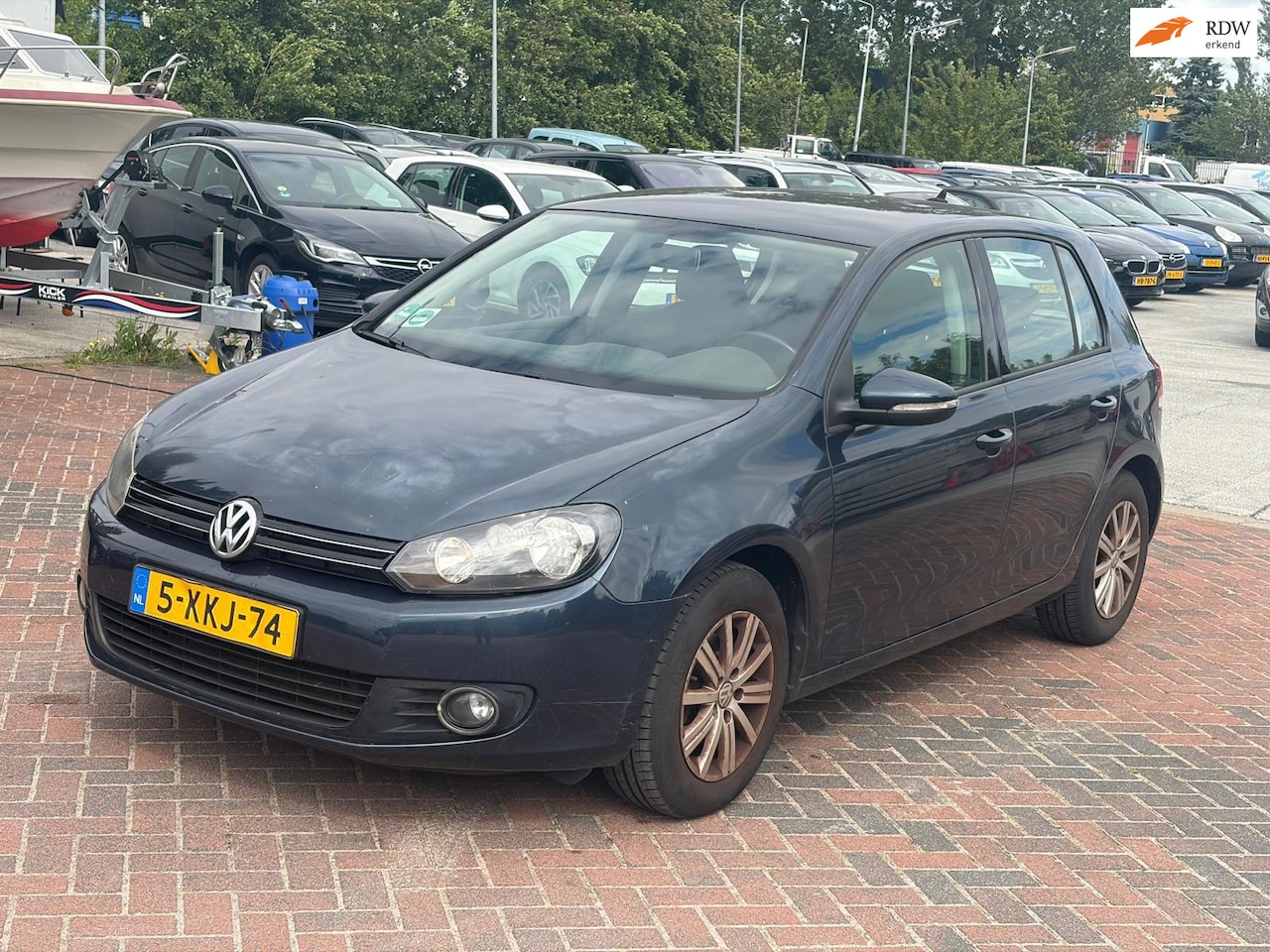 Volkswagen Golf - 1.6 TDI Trendline Airco! 160DKM NAP! 2012 - AutoWereld.nl