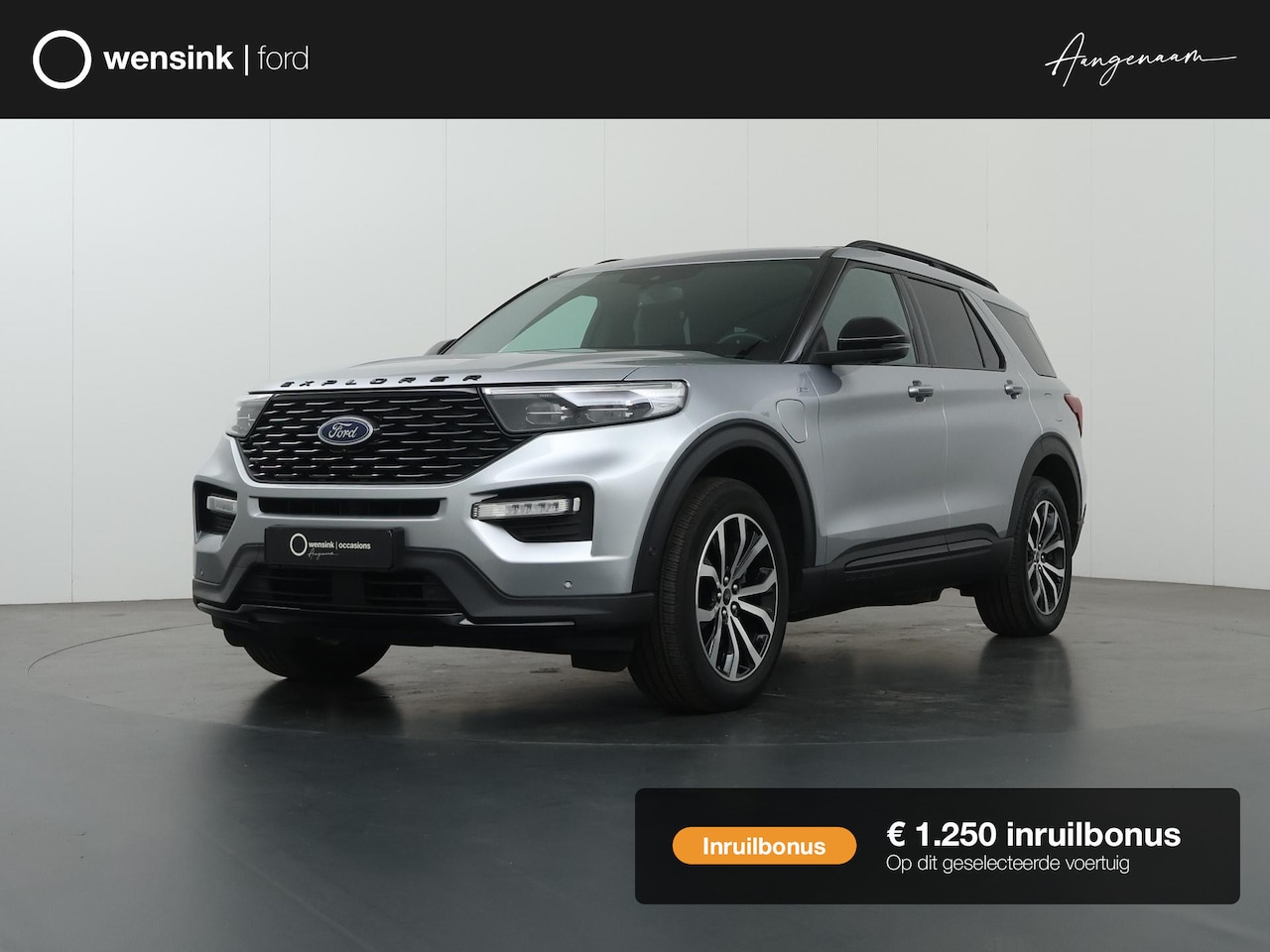 Ford Explorer - 3.0 V6 EcoBoost PHEV ST-Line | Panoramadak | B&O | Cruise Control Adaptief | Leder | Parke - AutoWereld.nl