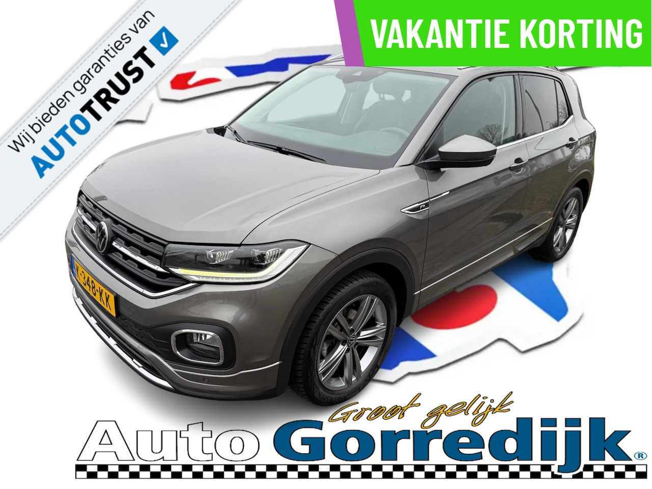 Volkswagen T-Cross - 1.0 TSI Style Business R DSG DIGIDASH,CLIMA,GR NAVI - AutoWereld.nl