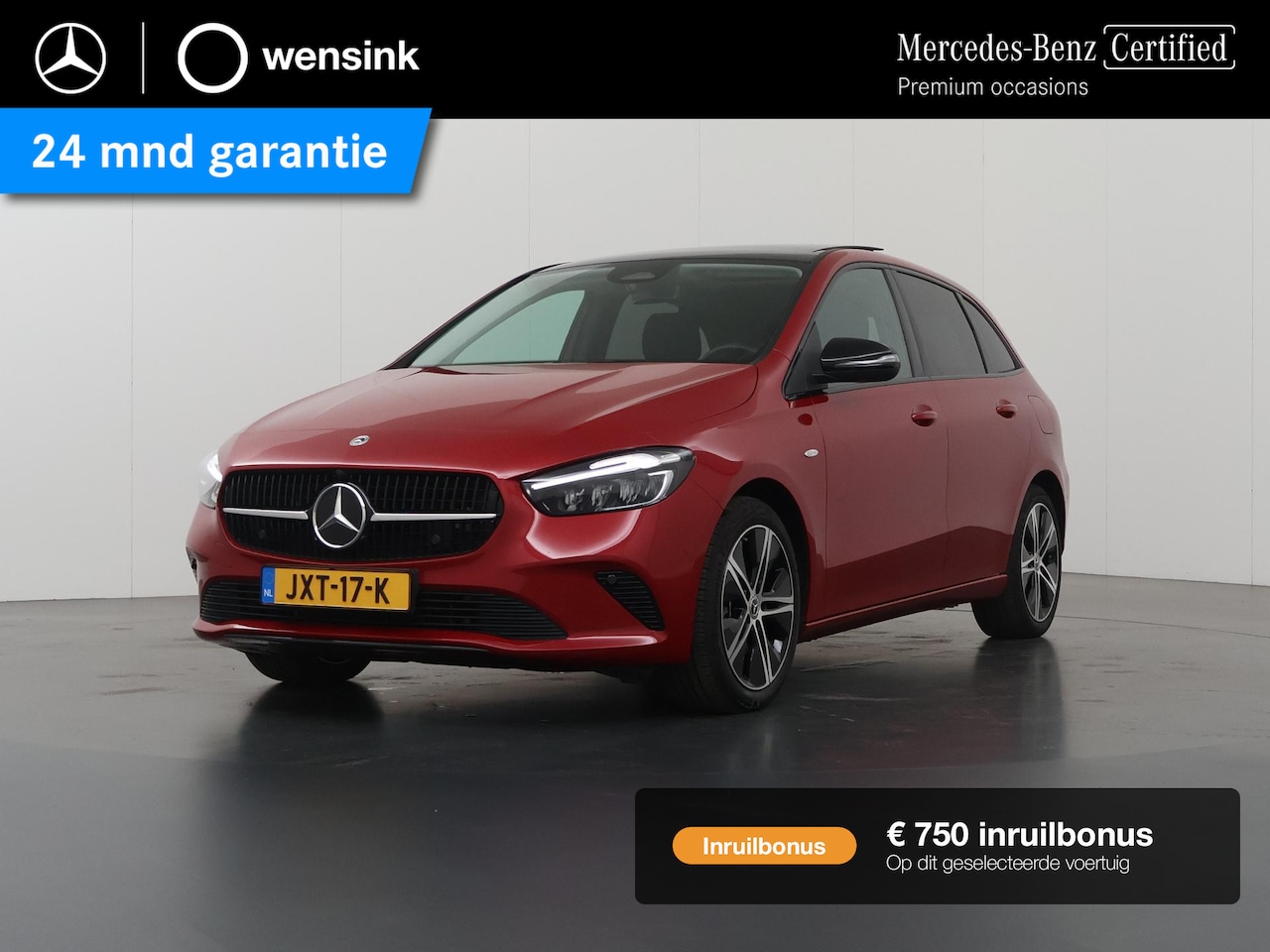Mercedes-Benz B-klasse - 250 e Business Solution Luxury Night | Panoramadak | Trekhaak wegklapbaar| Stuurwielverwar - AutoWereld.nl