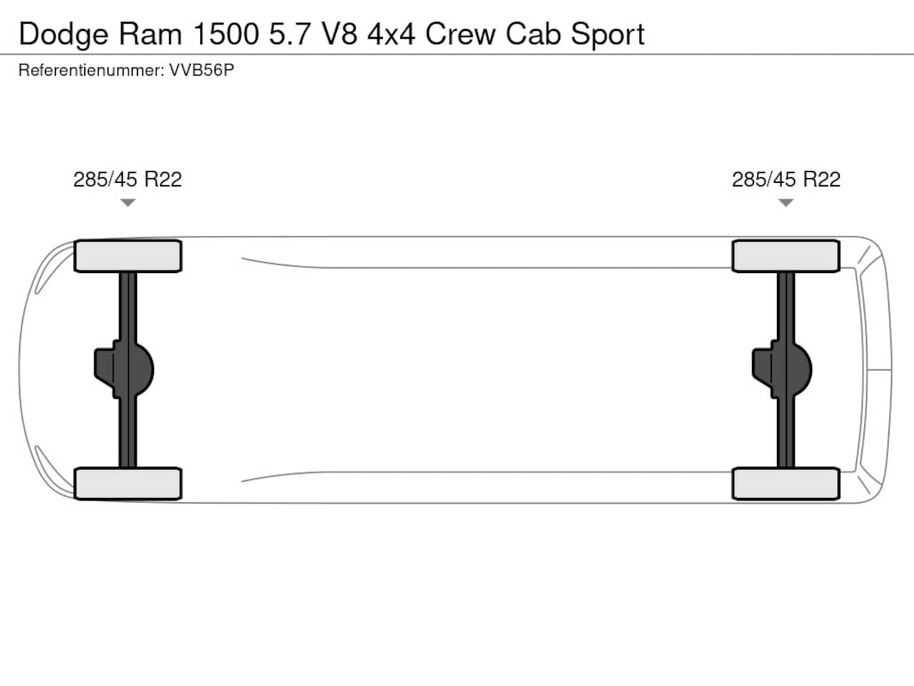 Dodge Ram 1500 - 5.7 V8 4x4 Crew Cab Sport 5.7 V8 4x4 Crew Cab Sport - AutoWereld.nl