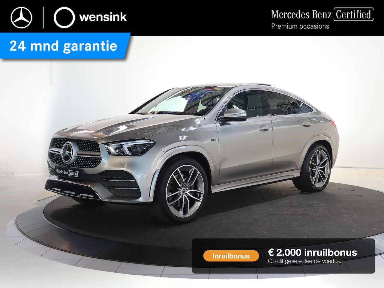 Mercedes-Benz GLE-Klasse Coupé - 350 e 4MATIC Premium Plus | AMG | Panoramadak | Luchtvering | Trekhaak | Burmester | Memor - AutoWereld.nl