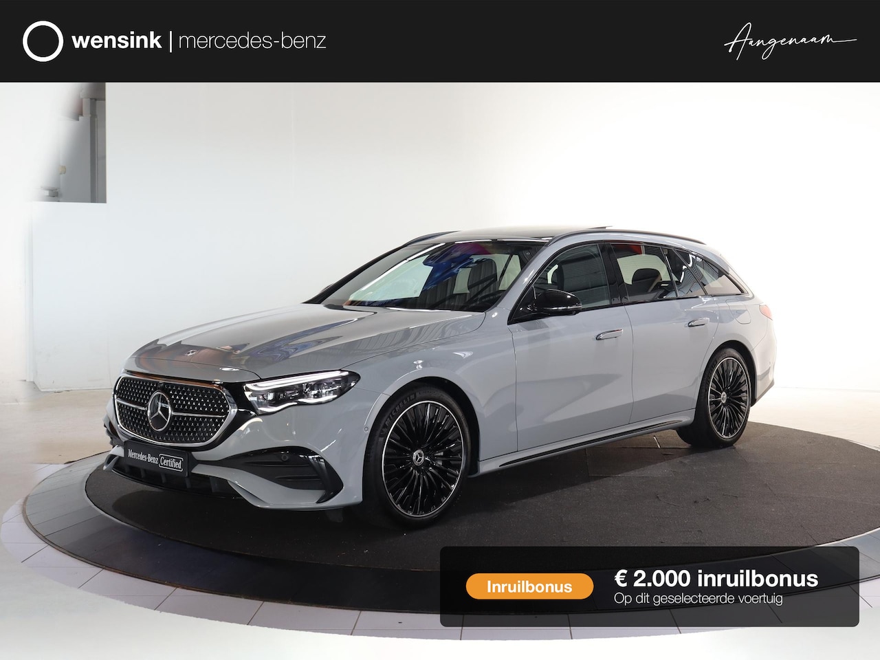 Mercedes-Benz E-klasse Estate - 300 e AMG Line | Premium pakket | Rij assistentie | Panoramadak | 20 inch | Trekhaak | Nig - AutoWereld.nl
