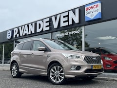 Ford Kuga - 1.5 EcoBoost Vignale iAWD 182pk Automaat | Trekhaak | Adapt. Cruise | Panodak | Vol leder