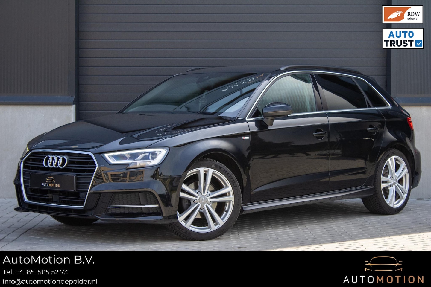 Audi A3 Sportback - 1.4 TFSI CoD Sport S Line Edition Stoelverwarming ACC Stoelverwarming Keyless Dodehoek - AutoWereld.nl
