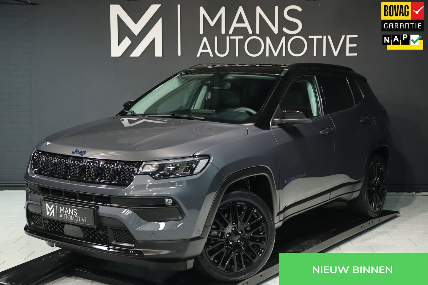 Jeep Compass - 4xe 190 Plug-in Hybrid / ACC / CAMERA / NAP / KEYLESS / CARPLAY - AutoWereld.nl