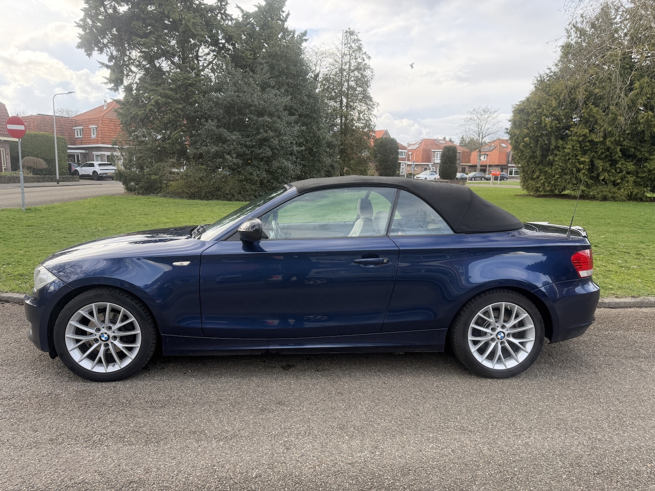 BMW 1-serie Cabrio - 118i Executive Airco, Leer, goed onderhouden - AutoWereld.nl