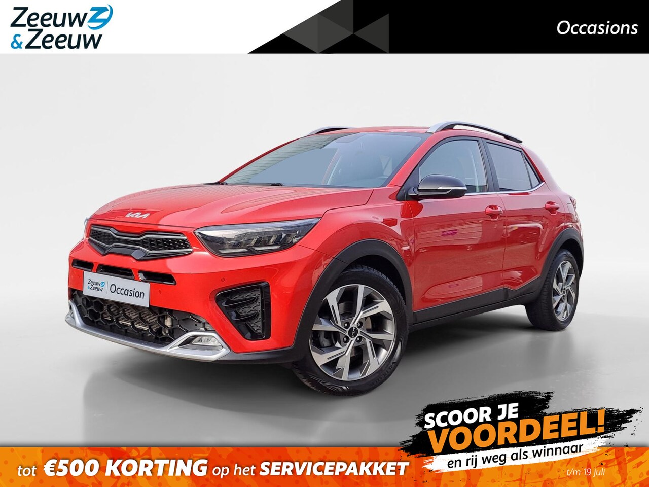 Kia Stonic - 1.0 T-GDi MHEV GT-PlusLine 1e Eigenaar | Meest luxe uitvoering | Schuif-/kanteldak | Metal - AutoWereld.nl
