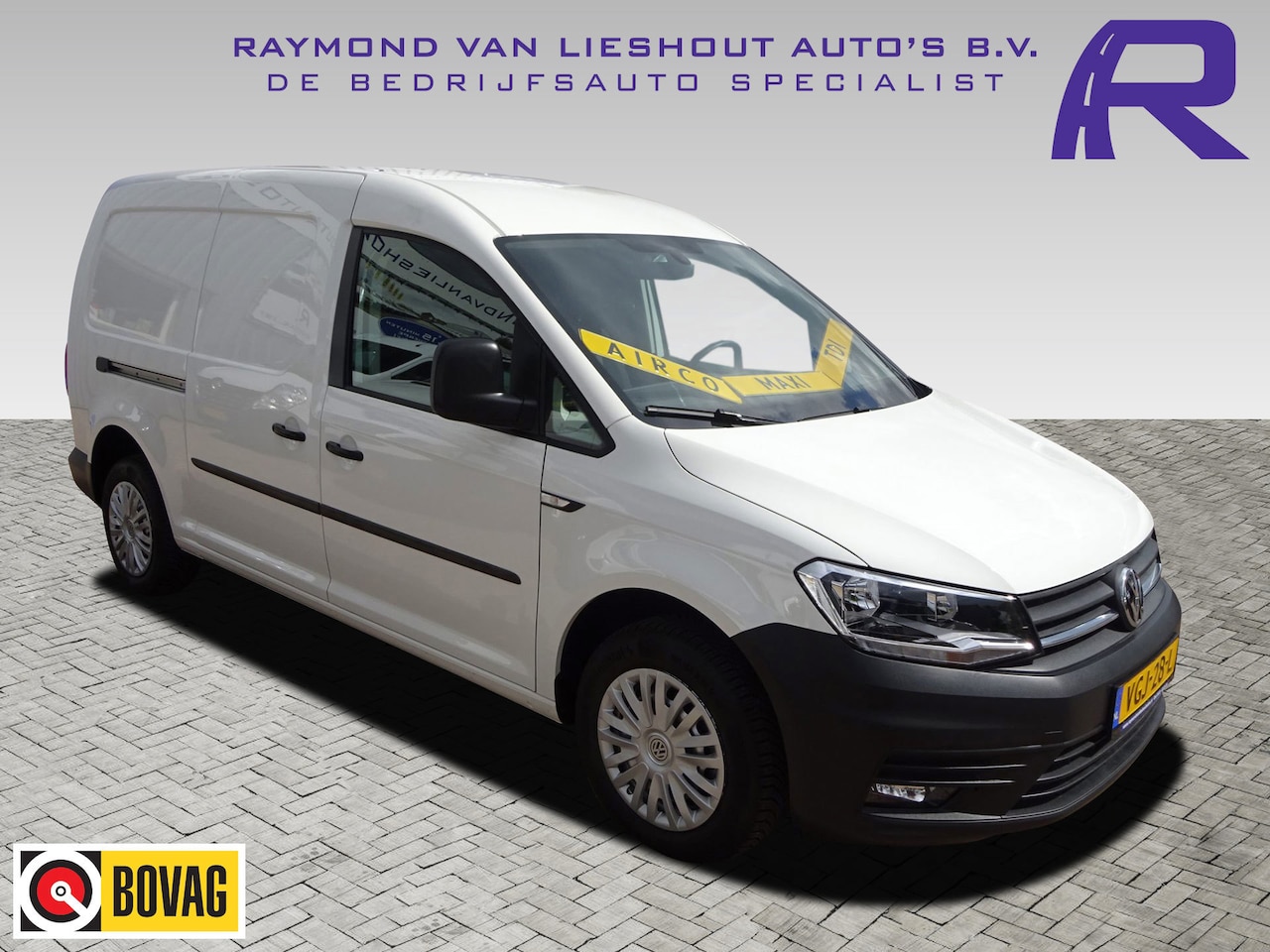 Volkswagen Caddy Maxi - 2.0 TDI L2H1 VW EX KPN LAADRUIMTE INRICHTING AIRCO CRUISE ALARM PDCM - AutoWereld.nl