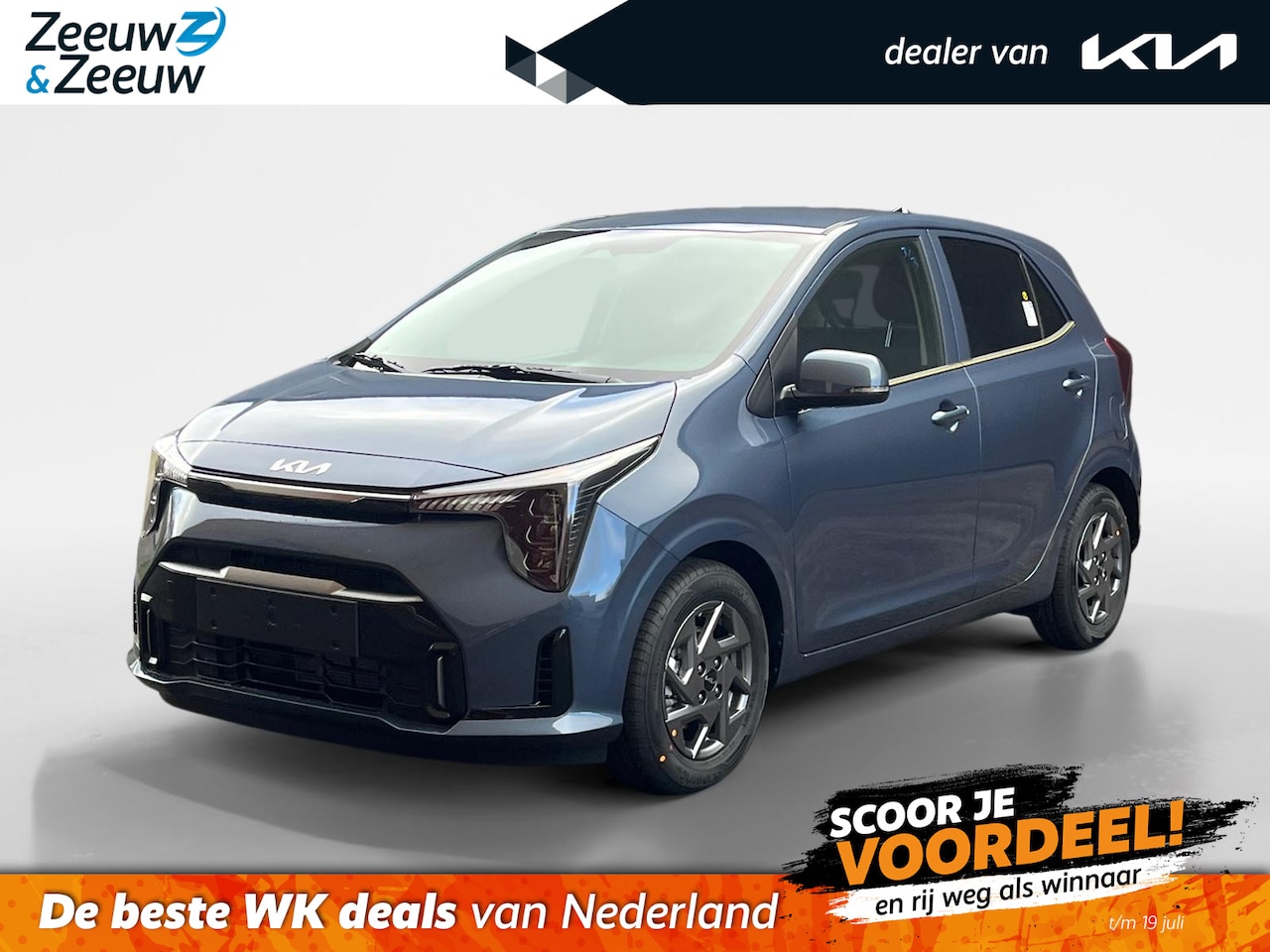 Kia Picanto - 1.0 GDi DynamicPlusLine | Elektrisch inklapbare buitenspiegels | 14" lichtmetalen velgen | - AutoWereld.nl