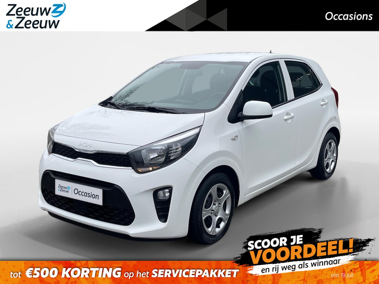 Kia Picanto - 1.0 DPi ComfortLine | Cruise control | Airco | Bluetooth | NAP - AutoWereld.nl