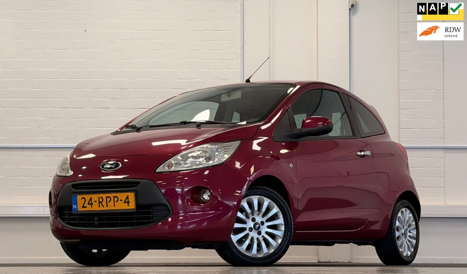 Ford Ka - 1.2 Titanium X start/stop 100% Onderhouden 3e Eigenaar Garantie Mooi! - AutoWereld.nl