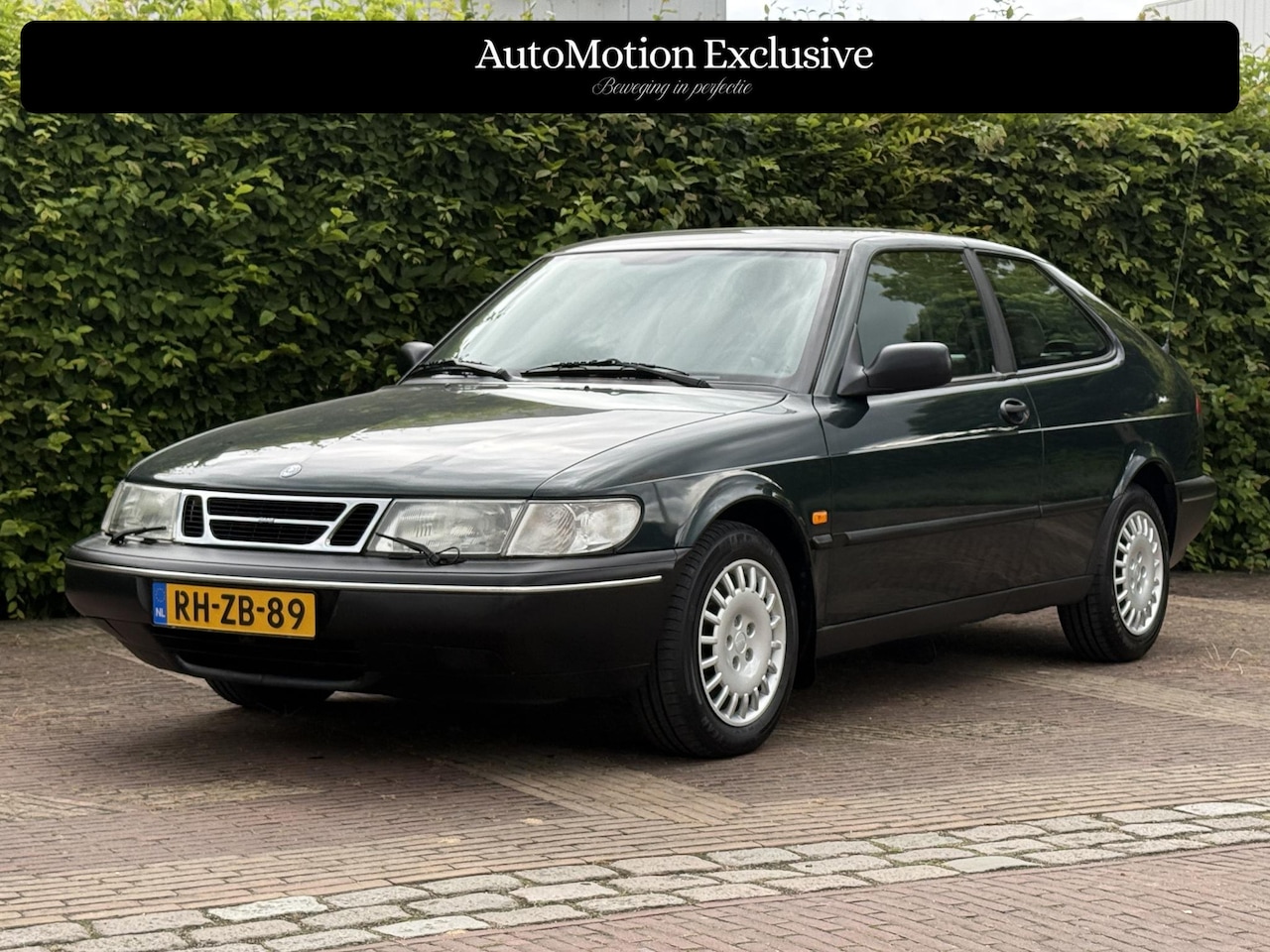 Saab 900 Coupé - 2.0 Scarabee Green Metallic|Coupé|Nieuwe APK|NAP|Elektrische Ramen - AutoWereld.nl