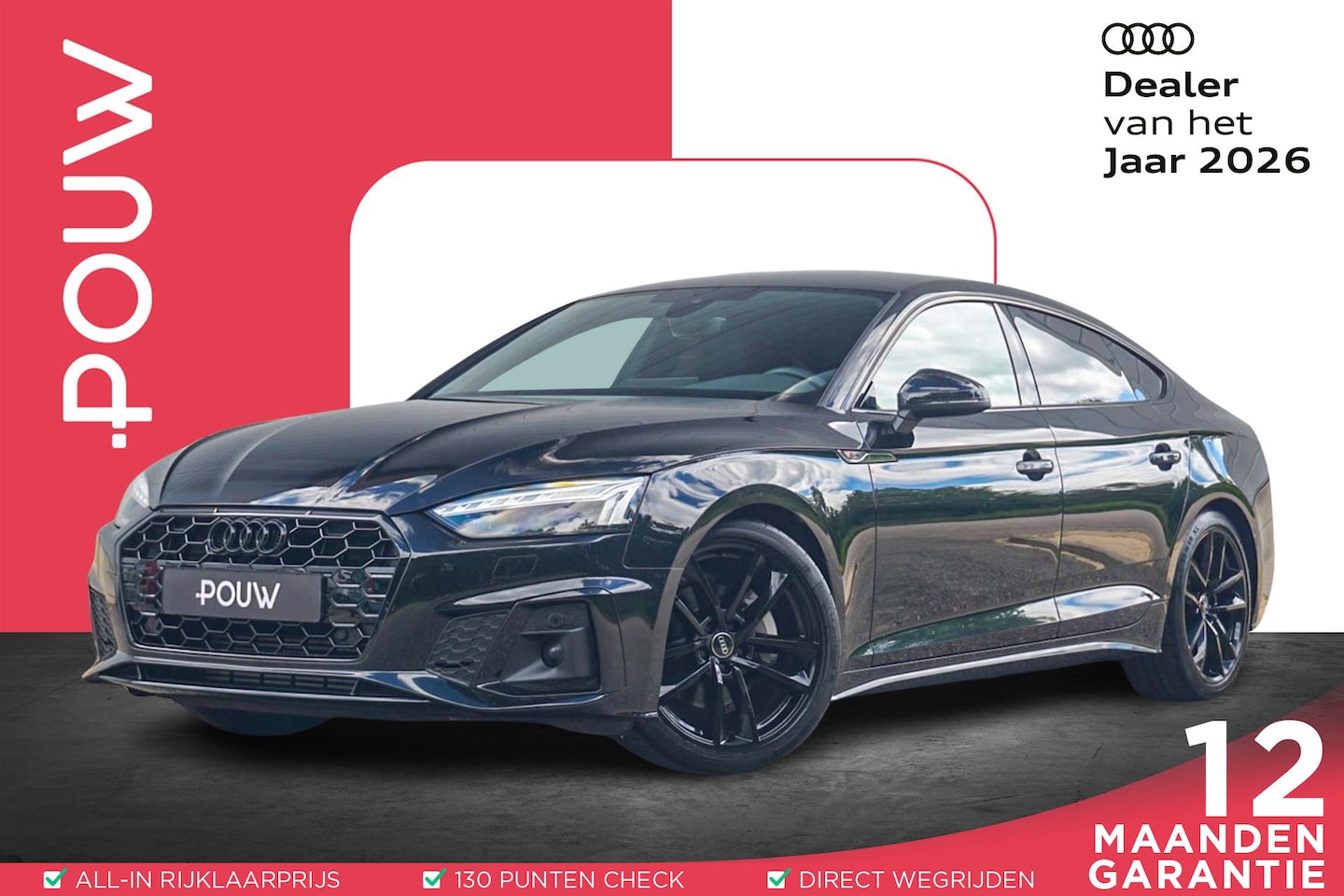Audi A5 Sportback - 40 TFSI 204pk S-tronic S edition | Elek. Stoelen | Adaptive Cruise | Camera | Matrix-LED - AutoWereld.nl