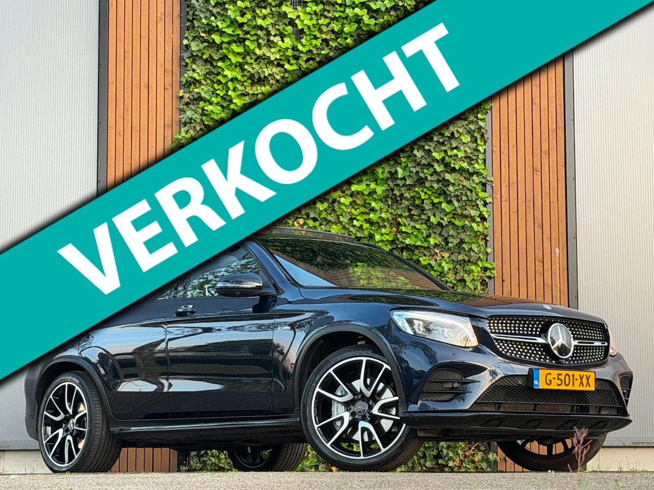 Mercedes-Benz GLC-klasse - AMG 43 4MATIC|PANO|SFEER|LUCHTVERING|360|TREKHAAK|BURMESTER|CARBON|DEALER ONDERHOUDEN - AutoWereld.nl