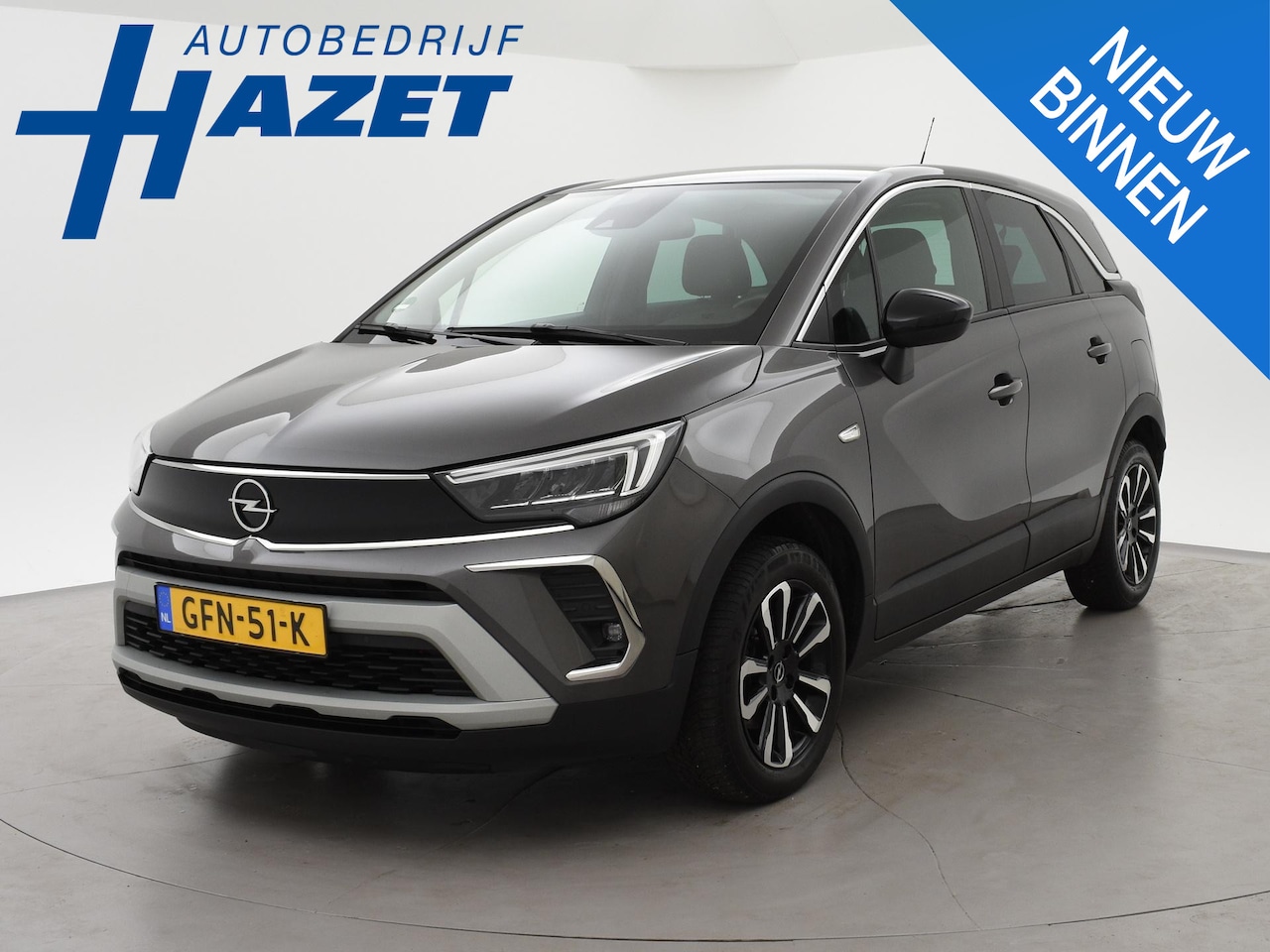 Opel Crossland - 1.2 TURBO + TREKHAAK | CAMERA | DAB+ | APPLE CARPLAY | PRIVACY GLASS | LED - AutoWereld.nl