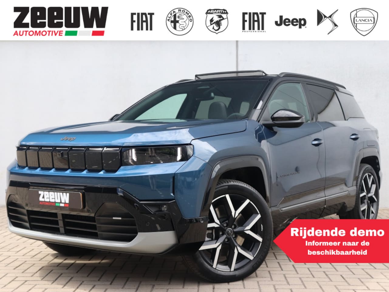 Jeep Compass - First Edition 74 kWh | Schuifdak | Premium | 360cam | 20" - AutoWereld.nl