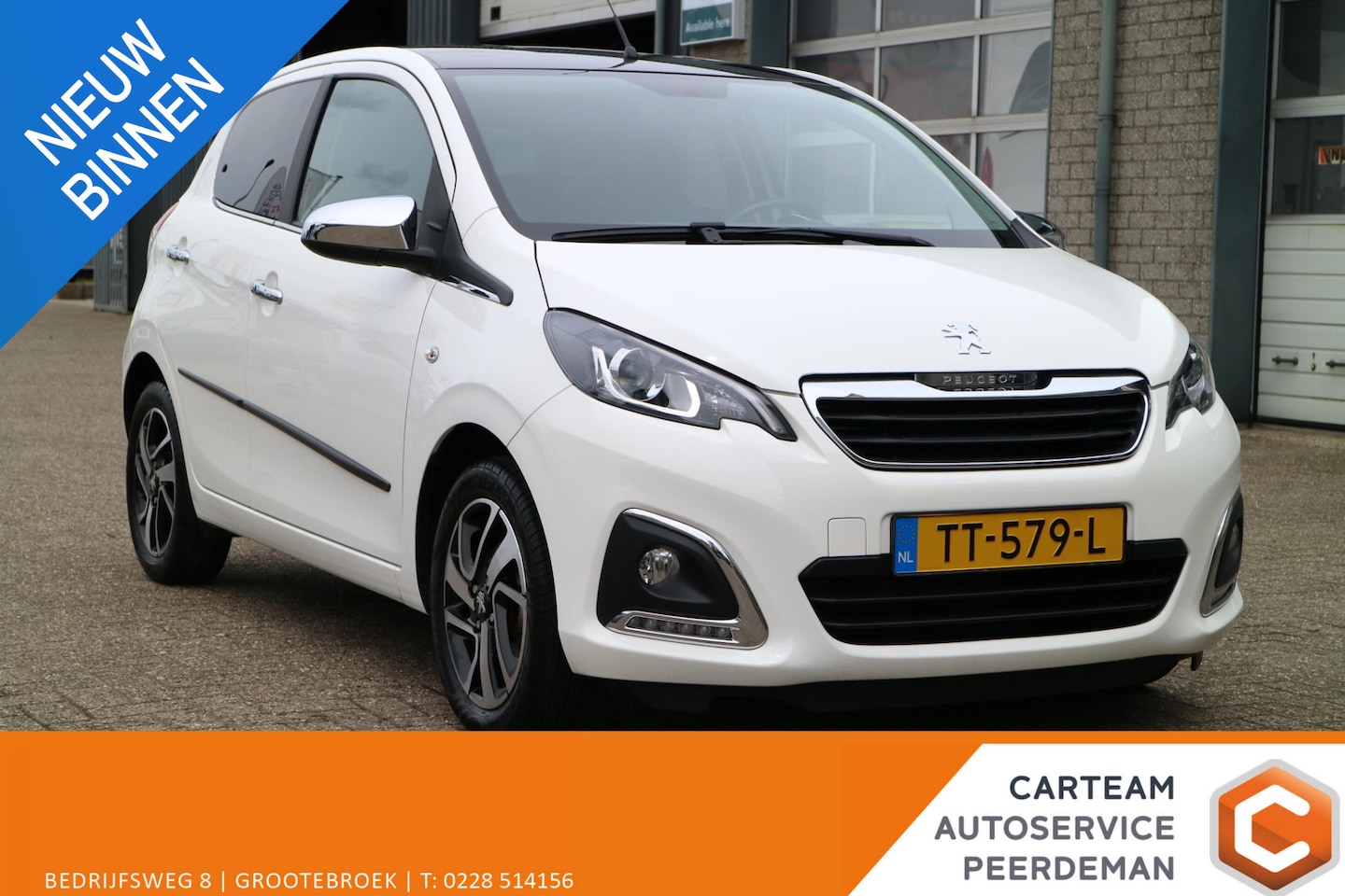 Peugeot 108 - 1.0 e-VTi Allure | Automaat | Navigatie | Camera | Carplay | Leder | - AutoWereld.nl