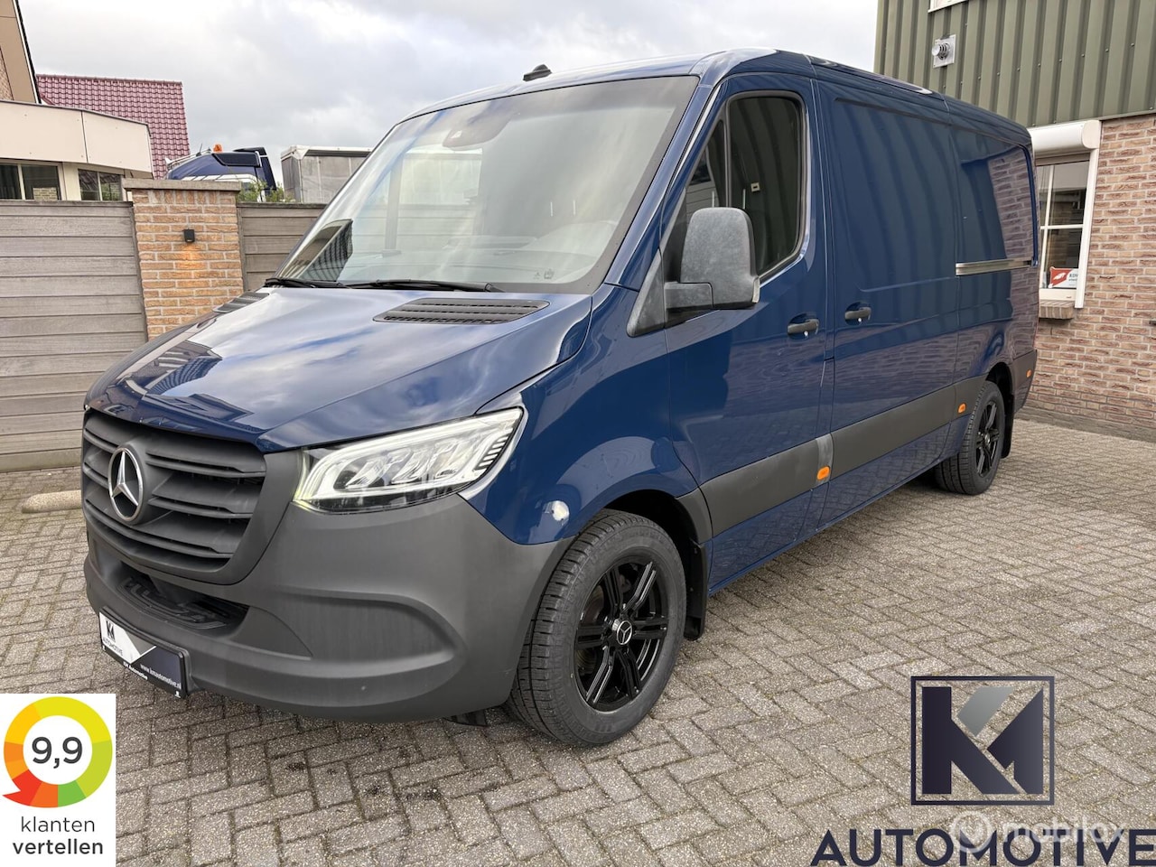 Mercedes-Benz Sprinter - bestel 319 3.0CDI V6 L2H1|Automaat|LED|Leer|Inrichting|Standkachel|Trekhaak - AutoWereld.nl