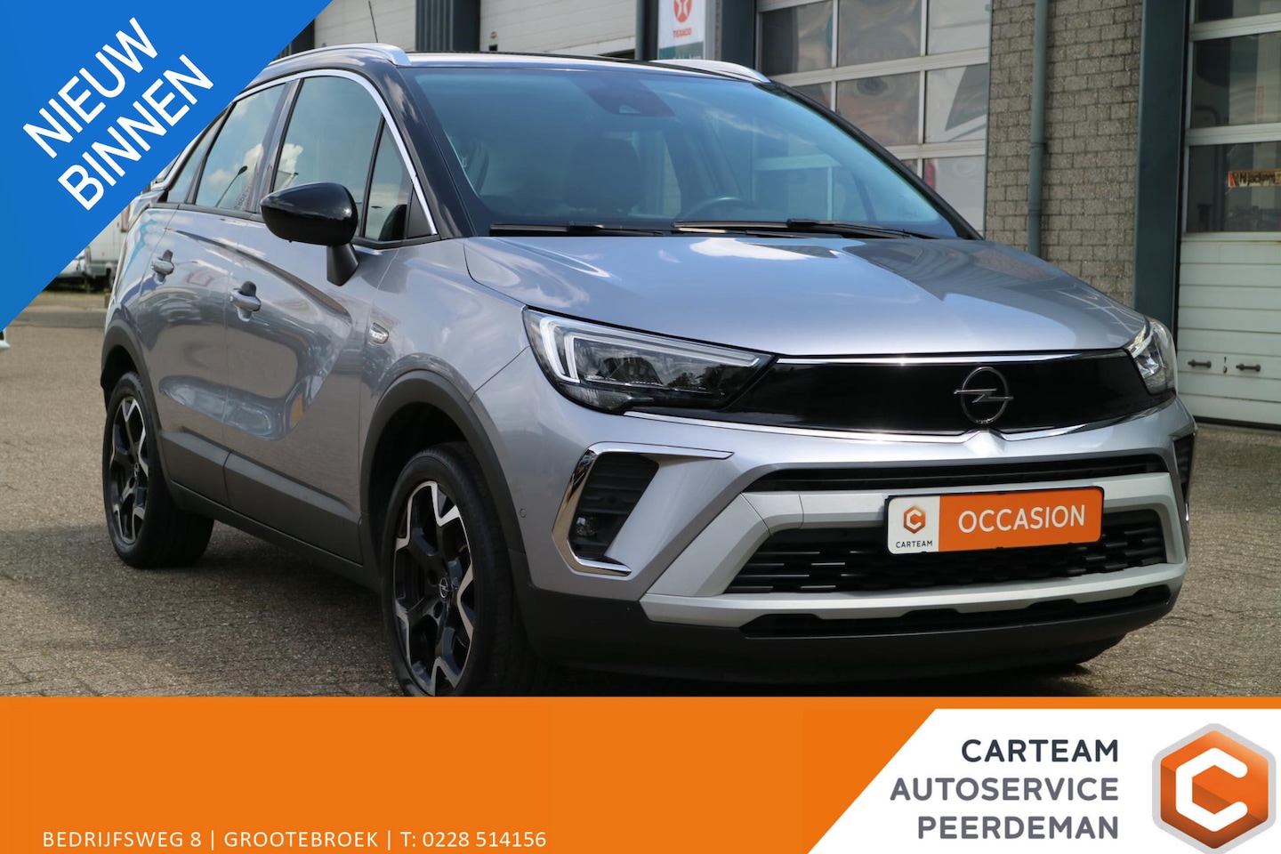Opel Crossland X - 1.2 Turbo Ultimate | Automaat | Trekhaak | Blind spot | Camera | - AutoWereld.nl