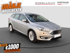 Ford Focus Wagon - 1.5 TDCI Titanium Edition Leder | Navi | D.hoek | Trekhaak