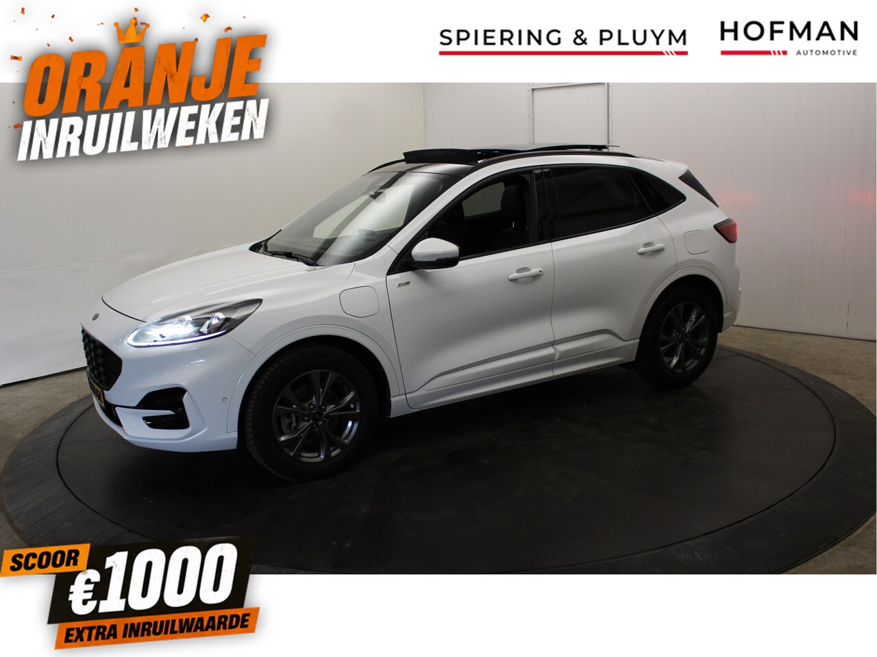 Ford Kuga - 2.5 PHEV ST Line Vignale Head-up Trekh Panodak Camera - AutoWereld.nl